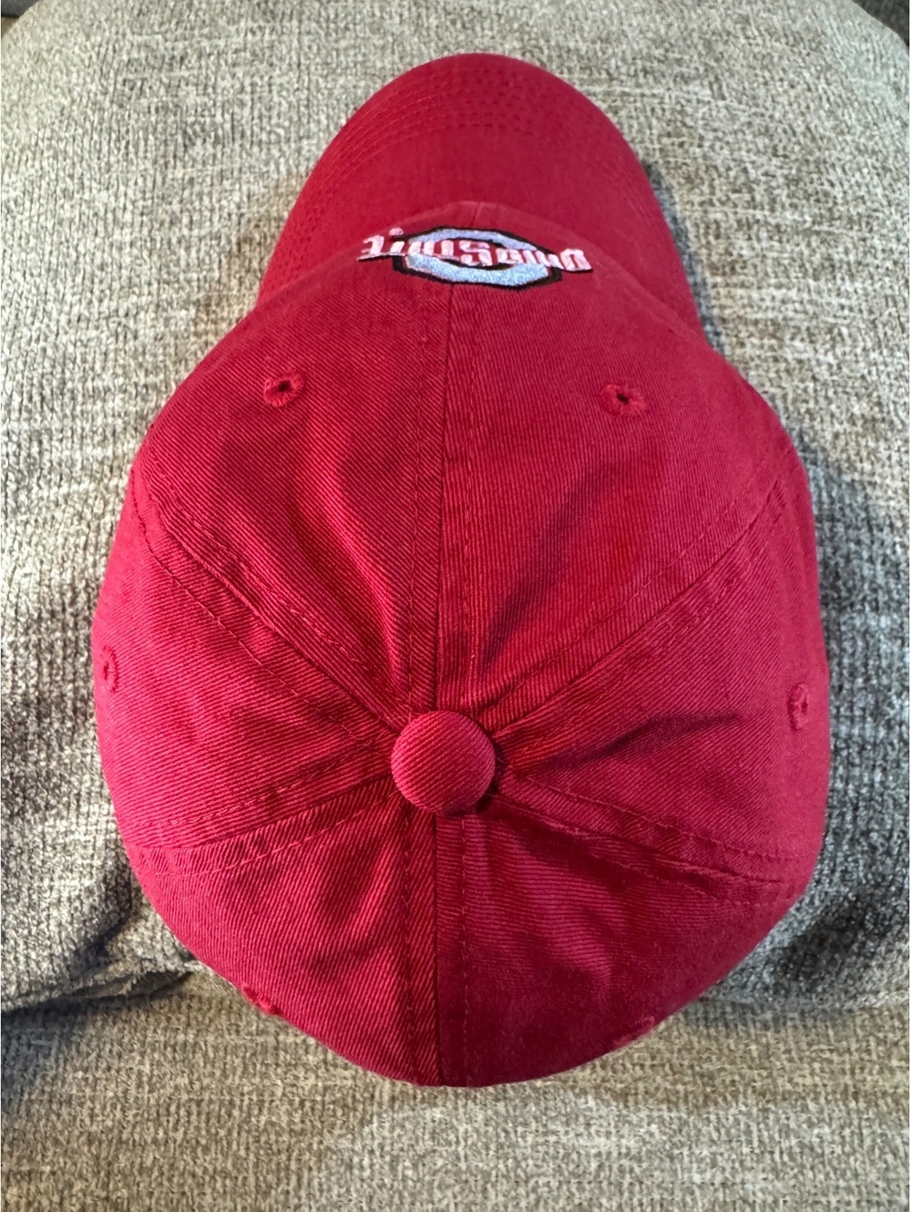 Official Ohio State Buckeyes Red adjustable OSFA - Picture 5 of 10